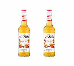 Monin Sirup Ahorn und Gewürze - 0,7 L x 2