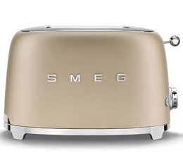 Smeg Toaster 2 Scheiben mattgold
