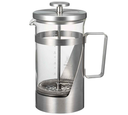 Hario French Press 600 ml aus gebürstetem Alu
