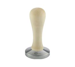 Joe Frex Tamper 49 mm aus Stahl und Ahornholz