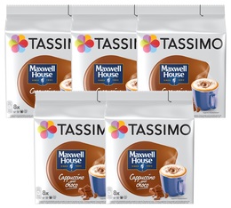 Tassimo - Cappuccino Schokolade Maxwell House - 40 Tassimo Kapseln