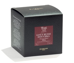 Schwarzer Tee russische Doucka 25 Teebeutel - Dammann Frères