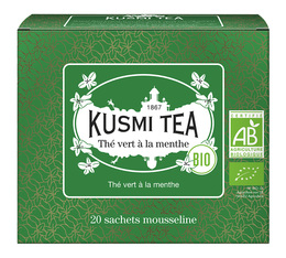 Grüner Tee mit Minze Bio - 20 Beutel - Kusmi Tea