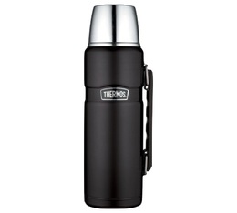 Thermos - Thermosflasche King mattschwarz- 1,2 L