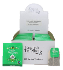 Grüner Tee Bio für Geschäftskunden - 100 Teebeutel - English Tea Shop