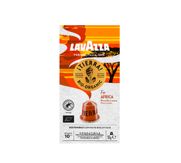 10 Nespresso* Original kompatible Kapseln Tierra Africa Organic – LAVAZZA