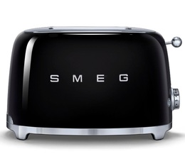 Smeg 2-Schlitz-Toaster schwarz 