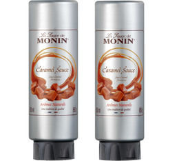 Monin Topping Sauce Karamellsauce 500 ml x 2 
