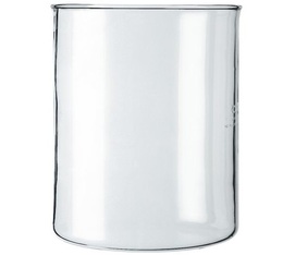 Bodum Ersatzglas ohne Ausguss für New Chambord 4 Tassen 0,5 L