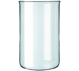 Bodum Ersatzglas ohne Ausguss für New Chambord 8 Tassen 1 L