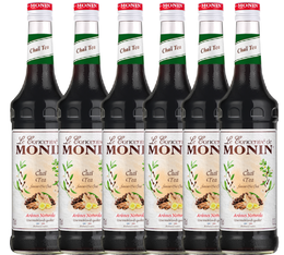 Monin Sirup Chai Tee für Geschäftskunden 6 x 0,7 L