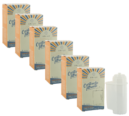 Arfize - Filterkartusche kompatibel mit Brita Intenza SIEMENS x 6