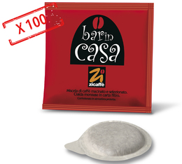 Zicaffe Cialda Bar in Casa 100 ESE Pads