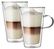 Bodum Canteen Glas doppelwandig mit Henkel 400 ml x 2