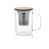 Teekanne doppelwandiges Glas - OGO Living - 0,35 L