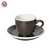 Loveramics Set mit 6 Espressotassen mit Untertassen braun- 80 ml