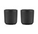 Bodum - Mug Douro doppelwandig 2er Set schwarz 100 ml