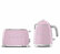 Smeg Frühstücksset - Toaster und Wasserkocher - Rosa