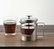 Hario French Press 300 ml aus gebürstetem Alu